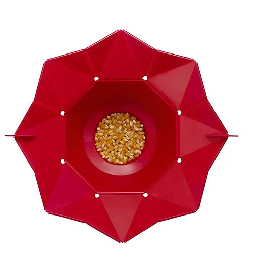 PopEase Foldable Silicone Popcorn Bowl – Microwaveable DIY Snack Maker E-SHOP ELEGANTE