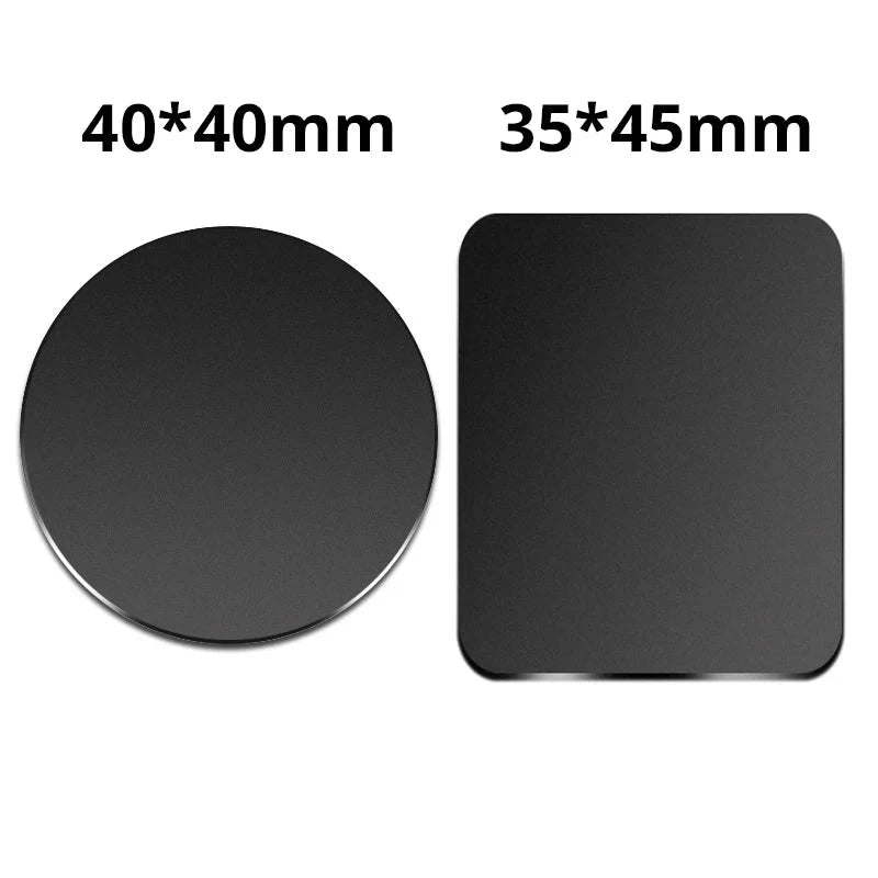 Universal Magnetic Iron Plate – Replacement Disk Sticker for Car Phone Holder & Magnetic Stands E-SHOP ELEGANTE