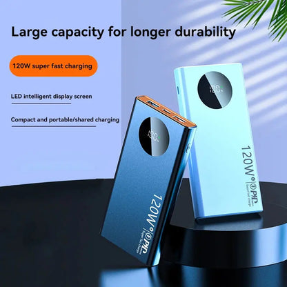 Xiaomi 120W 50000mAh High Capacity Power Bank – Super Fast Charging for All Devices E-SHOP ELEGANTE