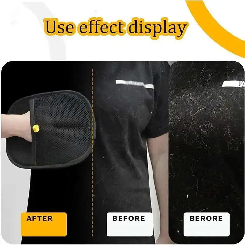 PawClean Reusable Pet Hair Removal Gloves E-SHOP ELEGANTE