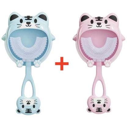 KidSmile 360° U-Shaped Silicone Toothbrush E-SHOP ELEGANTE