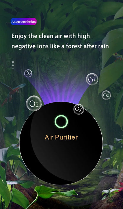 Xiaomi PureDrive Ion Air Purifier – 15M Negative Ion USB Car & Home Cleaner E-SHOP ELEGANTE