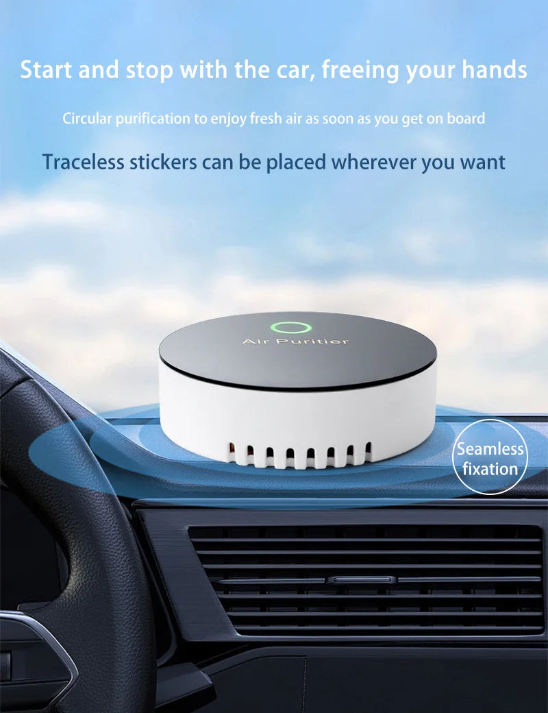 Xiaomi PureDrive Ion Air Purifier – 15M Negative Ion USB Car & Home Cleaner E-SHOP ELEGANTE