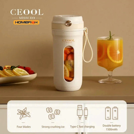 Z30 Mini USB Blender – Portable 350ML Electric Juice Cup for Fruits and Vegetables E-SHOP ELEGANTE