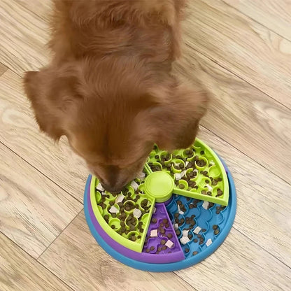 PawSmart Slow Feeder Dog Bowl – Interactive Puzzle & Treat Dispenser for Mental Stimulation E-SHOP ELEGANTE