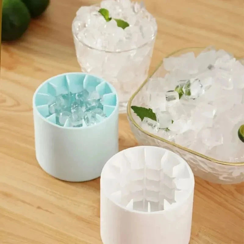 Round Silicone Ice Cube Mold – Compact, Creative & Refreshing E-SHOP ELEGANTE