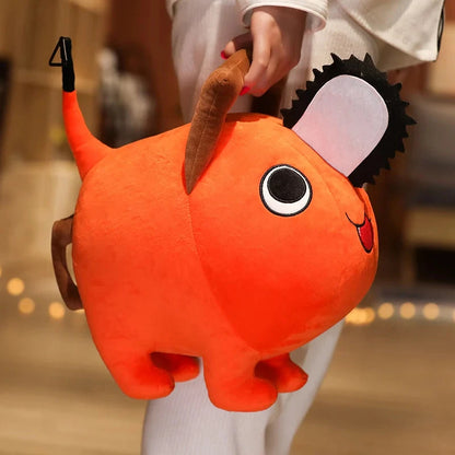 Cute Pochita Anime Plush Toy – 10–40CM Soft Doll for Kids, Xmas & Birthday Gifts E-SHOP ELEGANTE