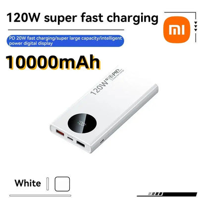 Xiaomi 120W 50000mAh High Capacity Power Bank – Super Fast Charging for All Devices E-SHOP ELEGANTE