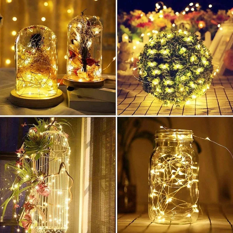 2M 400 LED Solar Fairy Lights – Outdoor Waterproof Festoon String for Garden, Christmas & Party Decoration E-SHOP ELEGANTE