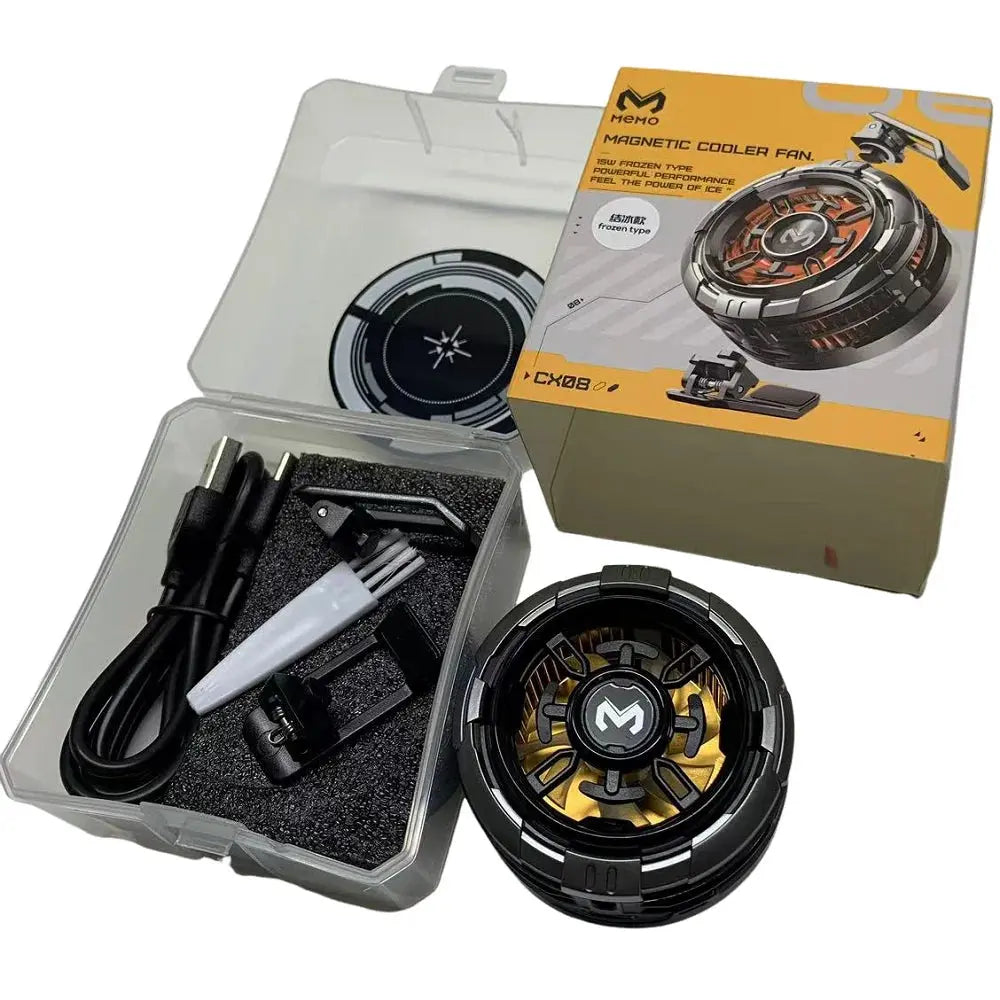 MEMO CX08 High-Power Mobile Phone Cooler with Clamp & Magnet E-SHOP ELEGANTE
