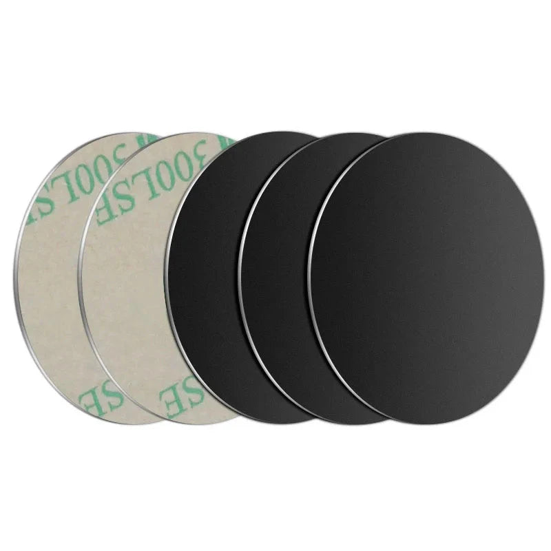 Universal Magnetic Iron Plate – Replacement Disk Sticker for Car Phone Holder & Magnetic Stands E-SHOP ELEGANTE