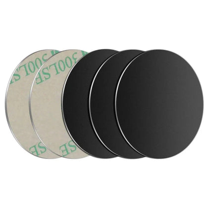 Universal Magnetic Iron Plate – Replacement Disk Sticker for Car Phone Holder & Magnetic Stands E-SHOP ELEGANTE