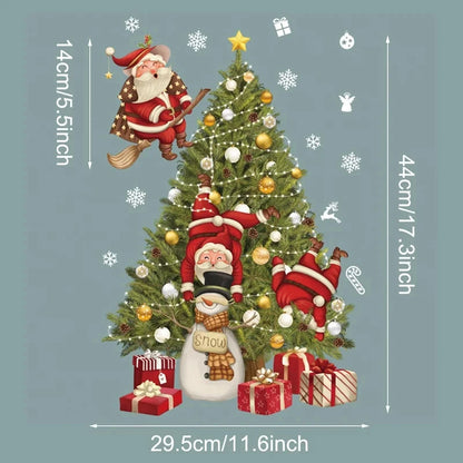 MerryView Christmas Window Stickers – Festive Wall Decals for Home & Kids’ Room 2025–2026 E-SHOP ELEGANTE