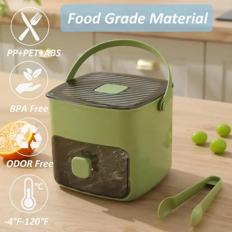 ChillMaster 48-Compartment Ice Mold – Home Freezer Ice Maker & Keeper E-SHOP ELEGANTE