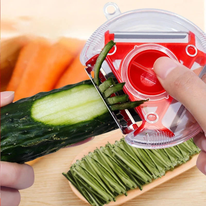 3-in-1 Magic Trio Peeler Set with Julienne and Zester Blades E-SHOP ELEGANTE