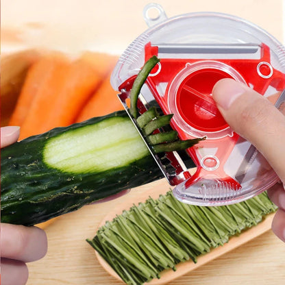 3-in-1 Magic Trio Peeler Set with Julienne and Zester Blades E-SHOP ELEGANTE