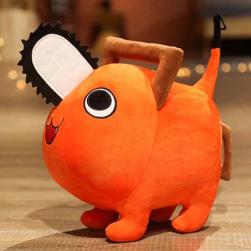 Cute Pochita Anime Plush Toy – 10–40CM Soft Doll for Kids, Xmas & Birthday Gifts E-SHOP ELEGANTE