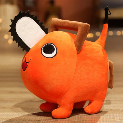 Cute Pochita Anime Plush Toy – 10–40CM Soft Doll for Kids, Xmas & Birthday Gifts E-SHOP ELEGANTE