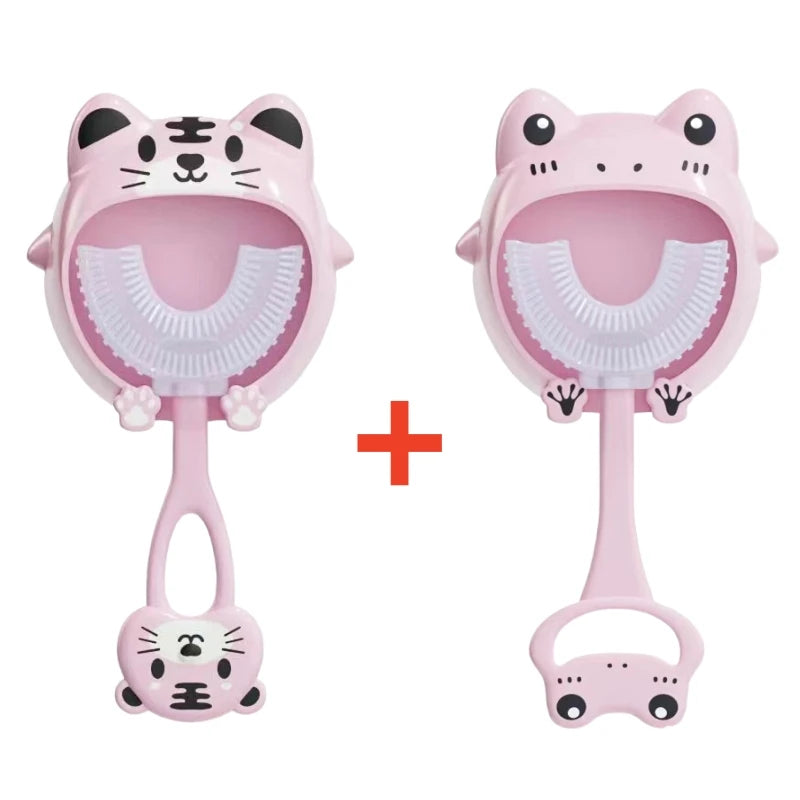 KidSmile 360° U-Shaped Silicone Toothbrush E-SHOP ELEGANTE